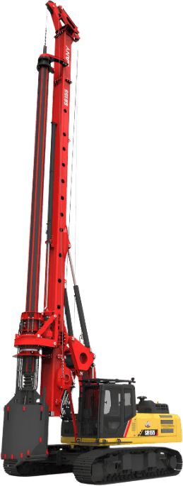 Mesin bor bore pile milik CV. Pilar Pondasi